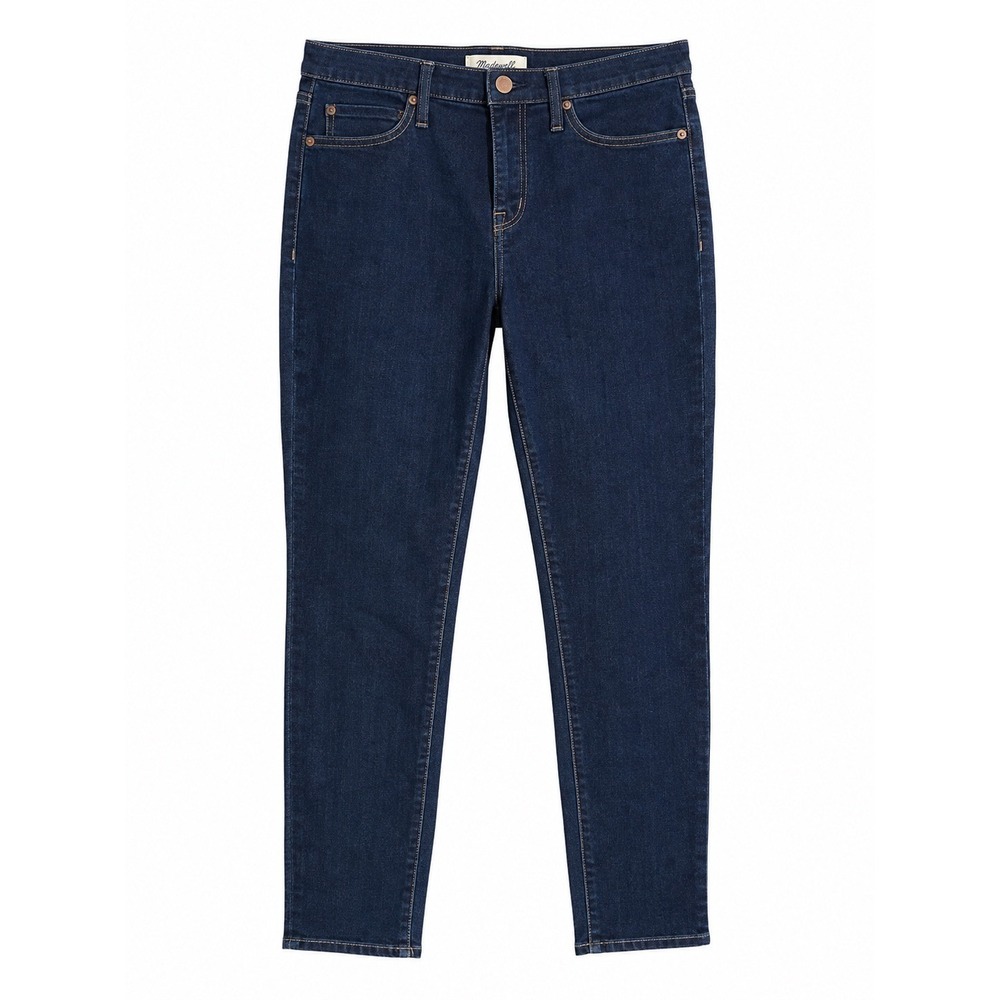 Seven7 High Rise Skinny Jeans Size 8 NWT Dark Wash Stretch Denim MSRP $70